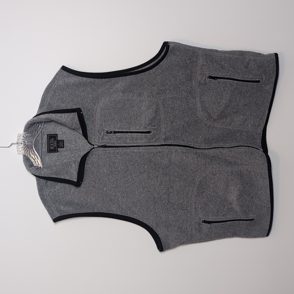 Bass Full Zipper Fleece Vest - Picture 1 of 3